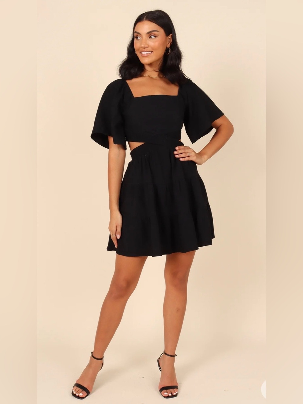 NWT - Petal and Pup Womens Jordyn Cut Out Mini Dress